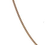 9CT YELLOW GOLD 46CM FINE CURB LINK CHAIN