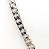 56CM SILVER SOLID CURB LINK CHAIN