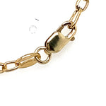9CT YELLOW GOLD 45CM OVAL BELCHER LINK CHAIN