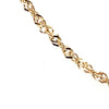 9CT YELLOW GOLD 27CM SINGAPORE TWIST ANKLET