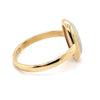9CT YELLOW GOLD OVAL CABOCHON CUT OPAL DRESS RING VALUED @ $1899