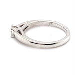 9CT WHITE GOLD FLOW UP STYLE DIAMOND DRESS RING VALUED @ $1599