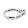 14CT WHITE GOLD THICKENED TOP DIAMOND DRESS RING VALUED @ $3099