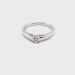 9CT WHITE GOLD FLOW UP STYLE DIAMOND DRESS RING VALUED @ $1599