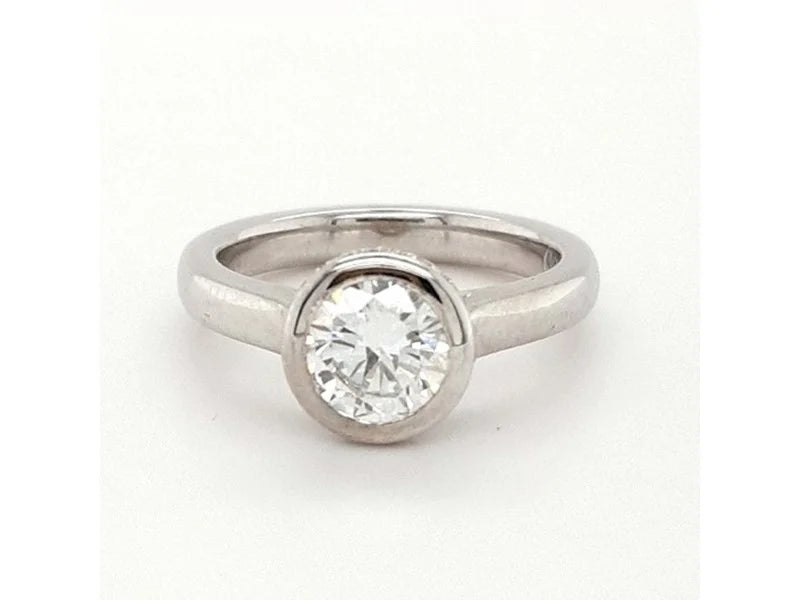 REDUCED! 18ct WHITE GOLD DIAMOND RING TDW 1.15cts VALUED $14,999
