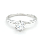 REDUCED! 18ct WHITE GOLD DIAMOND SET RING CERTIFIED 1.02cts VALUED $21,499