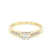 REDUCED! 9ct GOLD DIAMOND DRESS RING TDW 0.25cts VAL $1399
