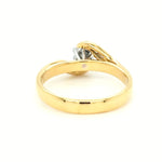 18ct GOLD DIAMOND FLOW UP STYLE RING TDW 0.40cts VAL $2399